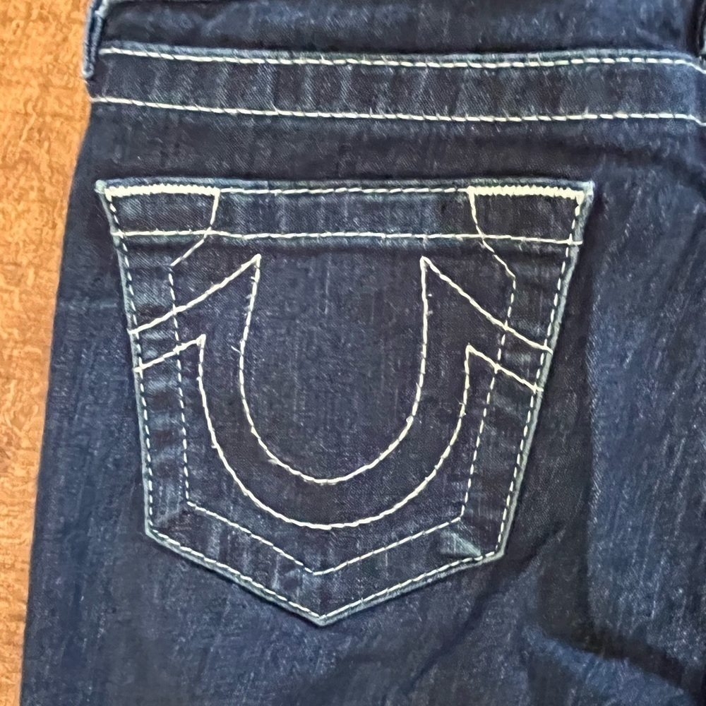 True religion Womens basic jeans denim jeggings 25 waist skinny blue - Picture 7 of 7